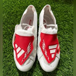 Adidas Predator Soccer Cleats White/Red